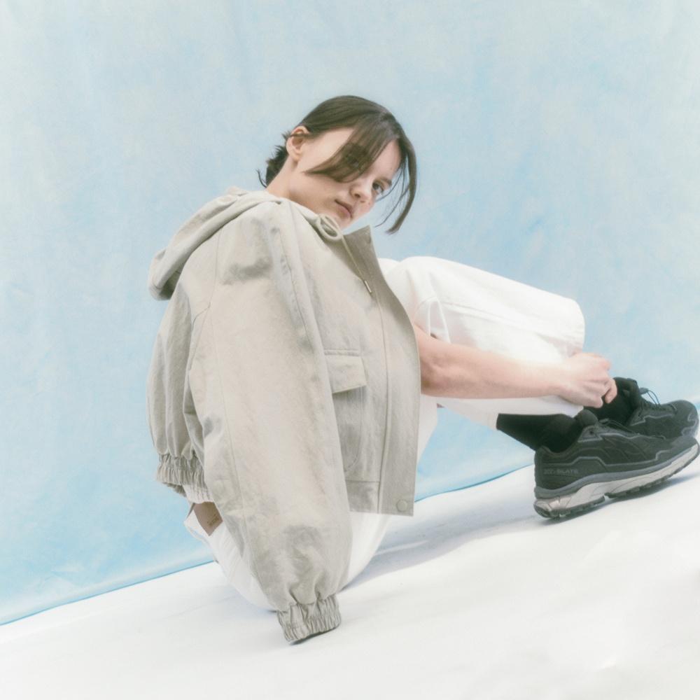 Raglan Hoodie Jumper (BEIGE)