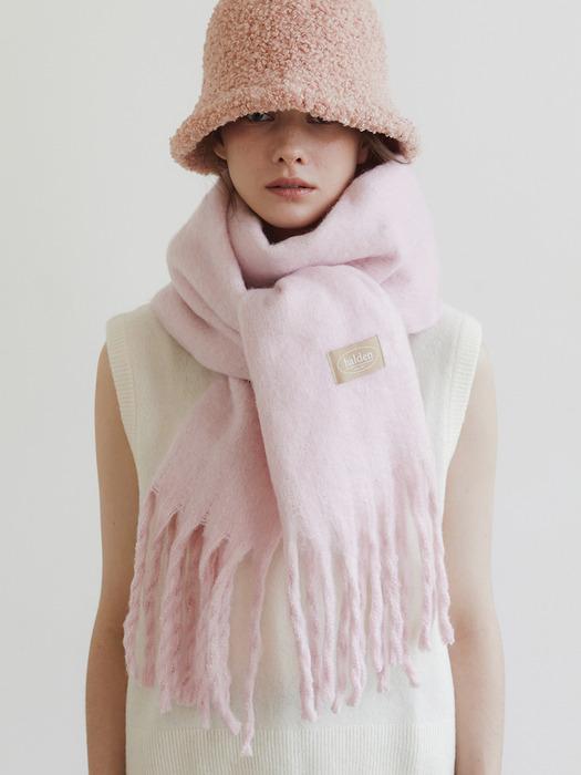 heavy hairy muffler (M026_light pink)