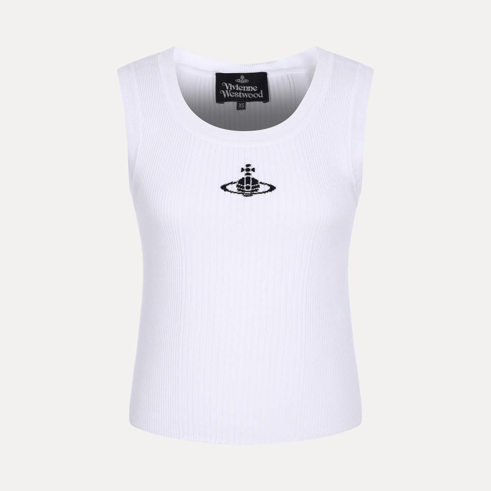 비비안웨스트우드 ORB 슬리브리스 니트 VOSUKN2360 01 : 비비안웨스트우드