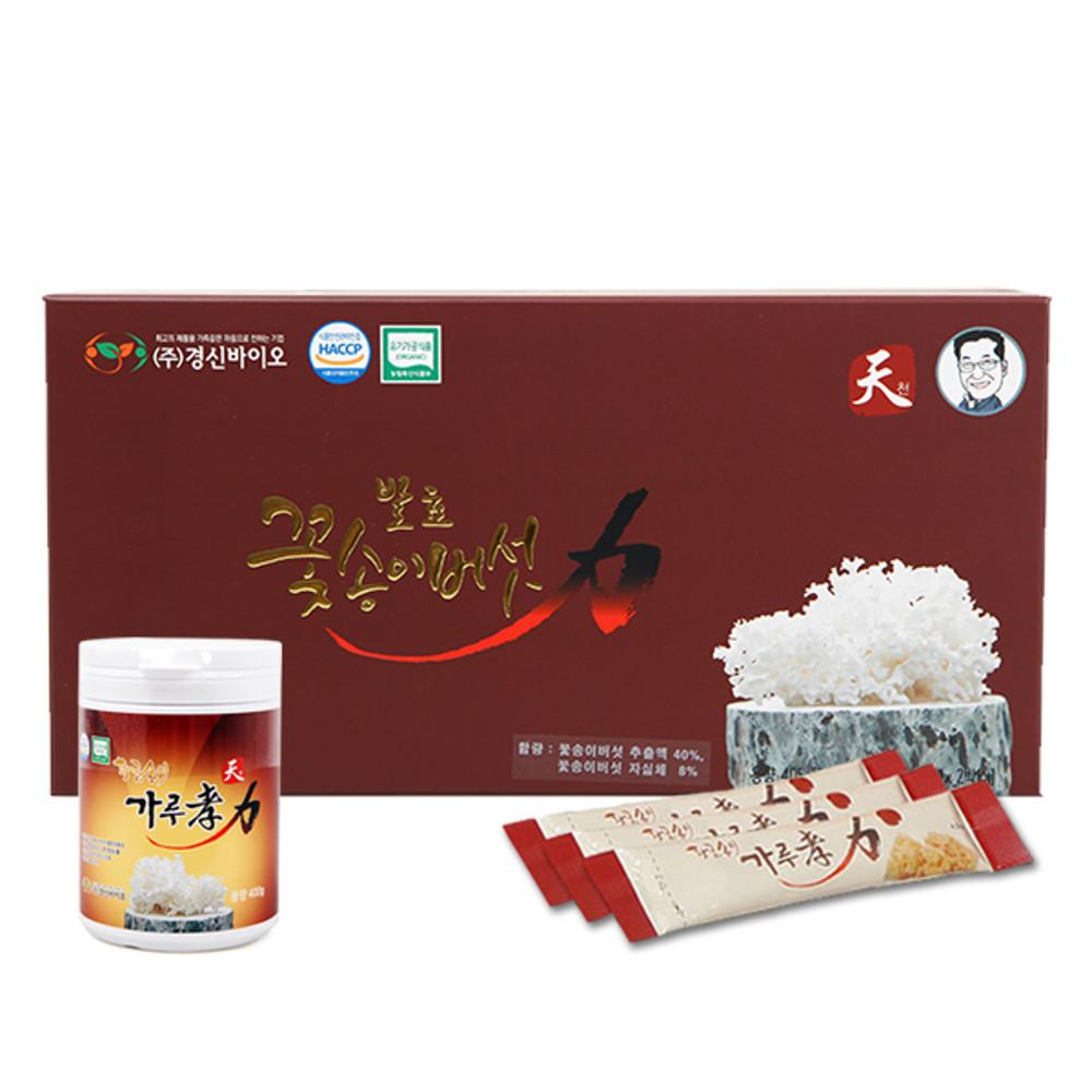 경신바이오 꽃송이버섯 효소 가루 분말 효능 발효현미버섯 405g