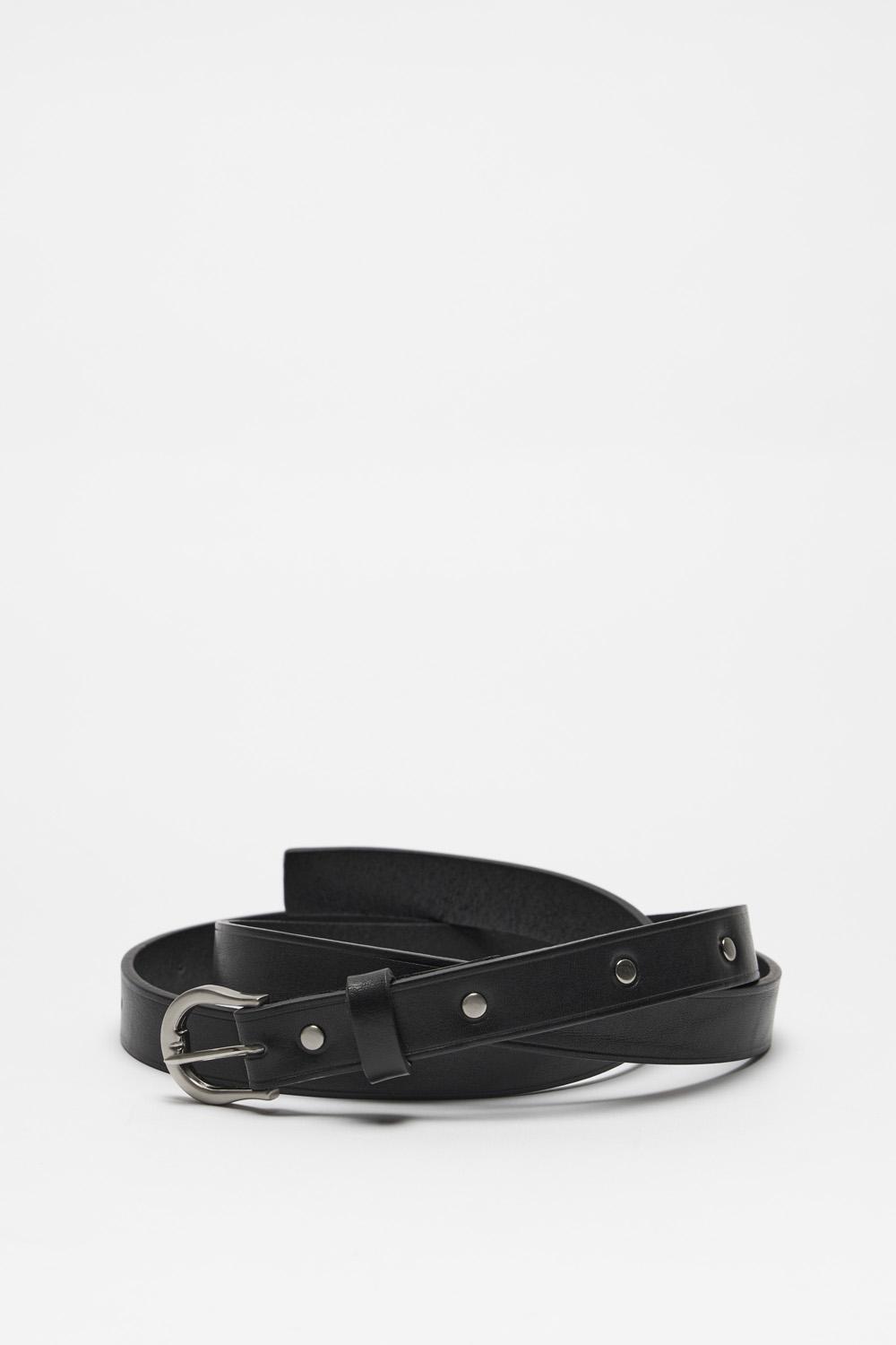 Long Leather Belt (M)