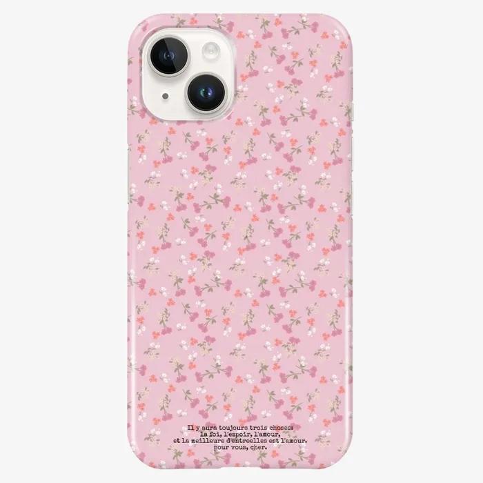 spring pink flower iPhone Case 아이폰 갤럭시 케이스