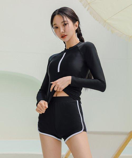 디엘 래쉬가드 세트 2pcs