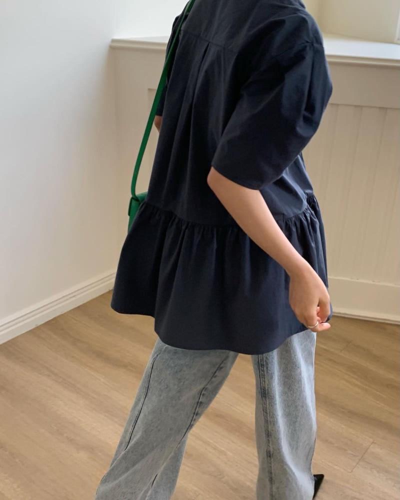 [뮤즈] SNTA 산타 러브 마이 셔츠 (3color)