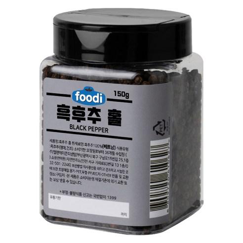ADDCOOK 흑후추 홀, 150g, 1개 - 후추 | 쿠팡