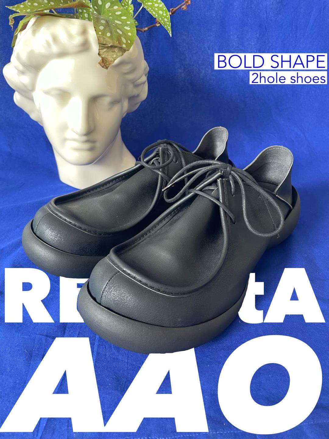 예약판매 AAO X Re:getA BOLD SHAPE 2hole shoes