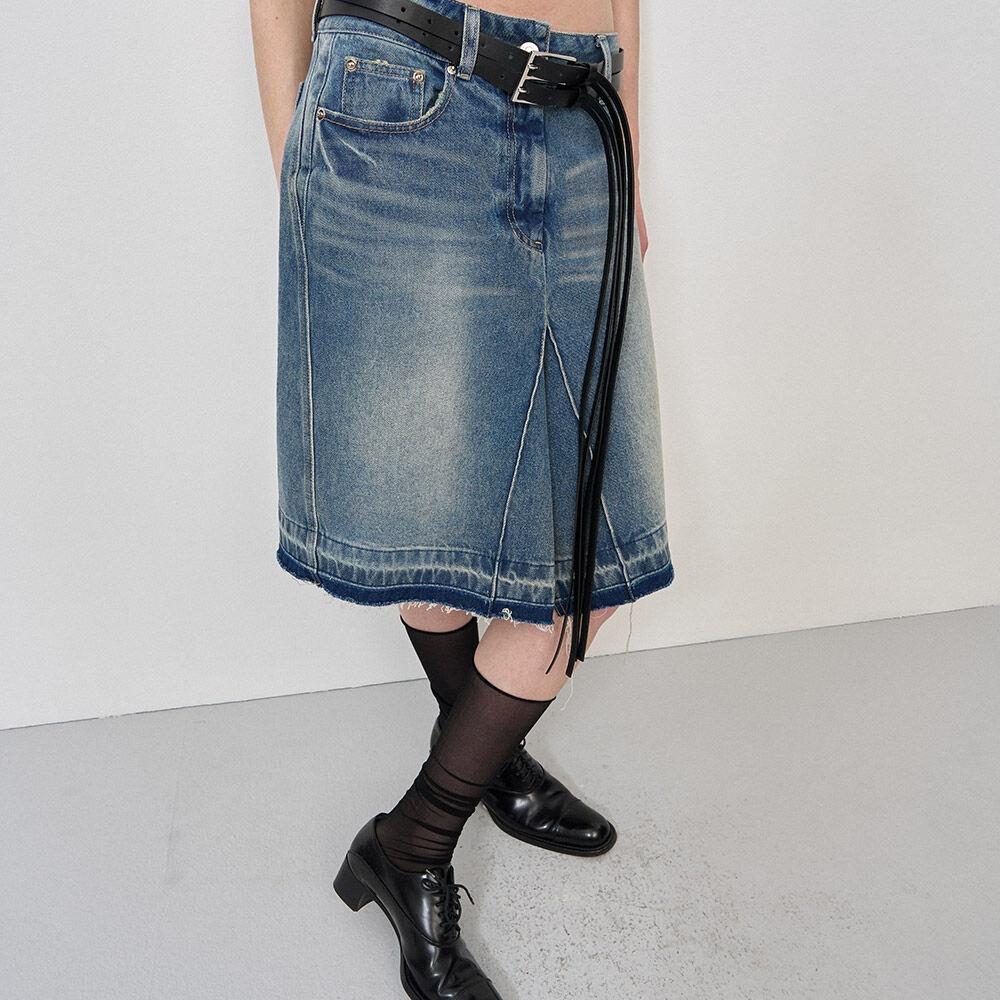 [리오더] WESTERN STRAP LEATHER BELT