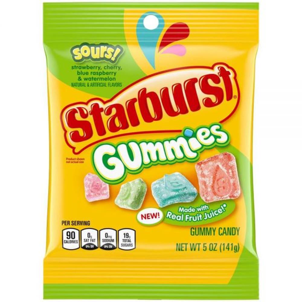 STARBURST Sour Gummies, 141.7g(5온스) 백