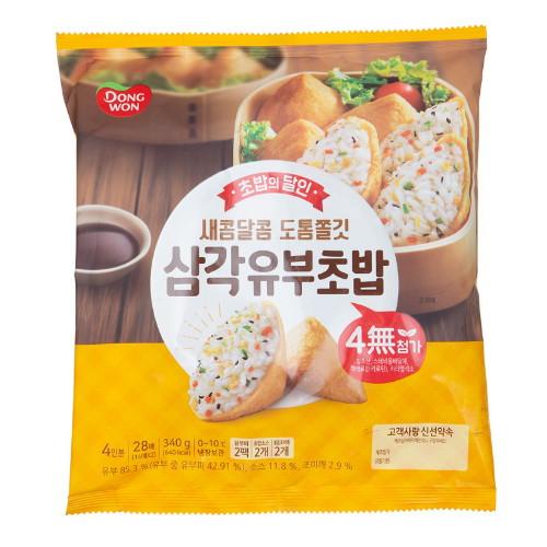 동원F&B 초밥의달인 삼각유부초밥 340g (1개)