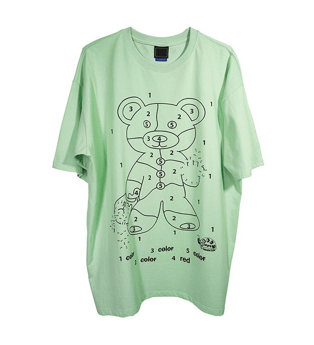 MPQ Books tee D.I.Y  KIT-SET (L.Grn)