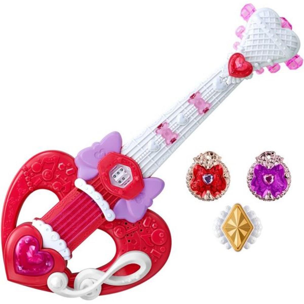 일본 반다이 정품 프리큐어 트윈 러브 기타 15곡 플레이 버튼