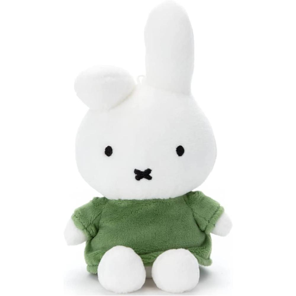 [국내발송] 브루나 앉아있는 귀 접힌 미피 인형 그린 19cm 일본 정품