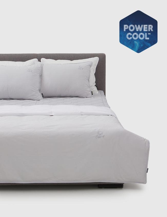 윈 냉감구스 차렵이불 라이트그레이 SS/Q/K