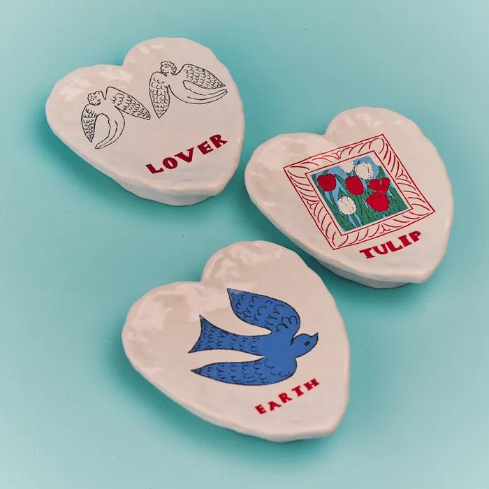 [ Kimi x LOFA ] 키미 작가협업 PLATE 하트 플레이트 (3 types)