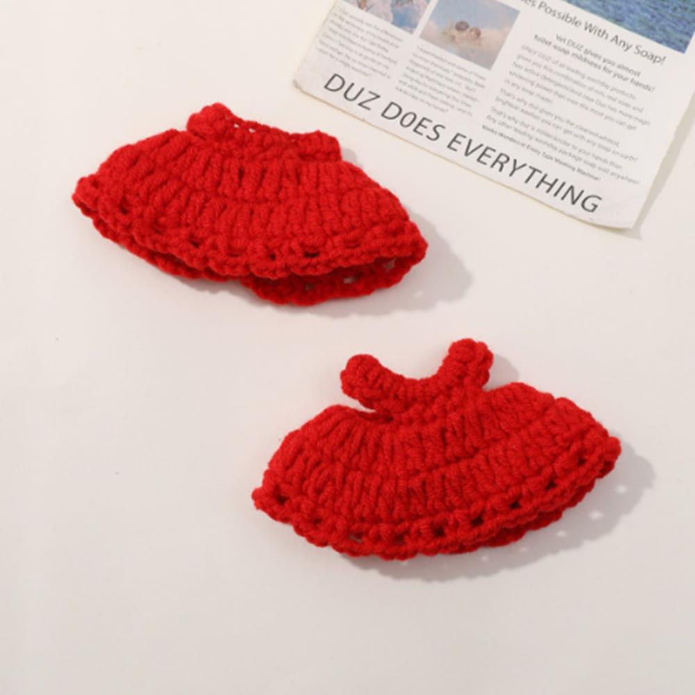 모루인형옷 코바늘 원피스 별자리 솜인형 옷 꾸미기 10cm