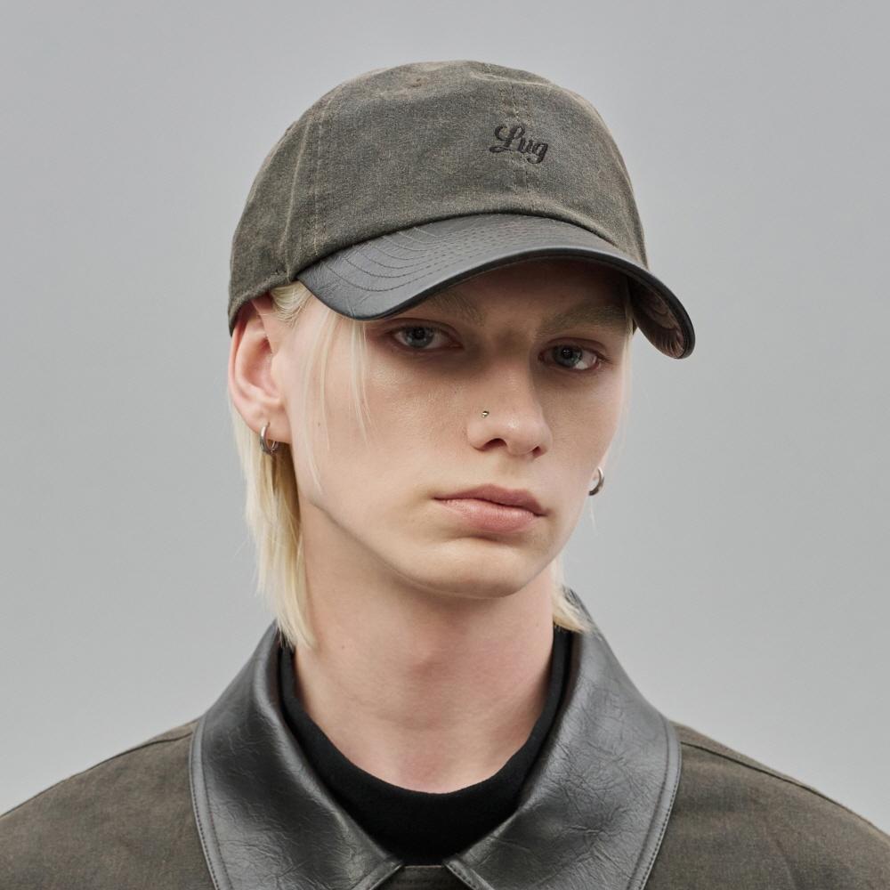 Lug Ball Cap(Washed Ver.)_Black