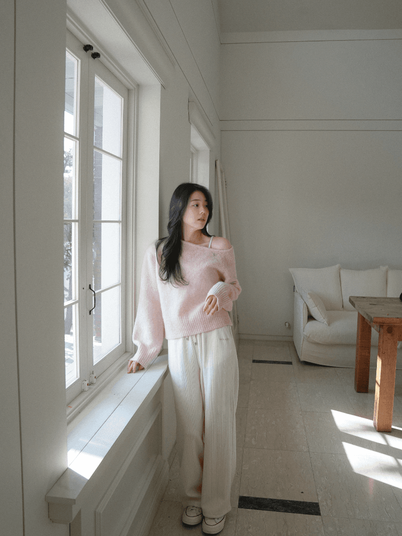 *예약 오더* [NouArté] 루안 더블 스트링 팬츠 (아이보리)