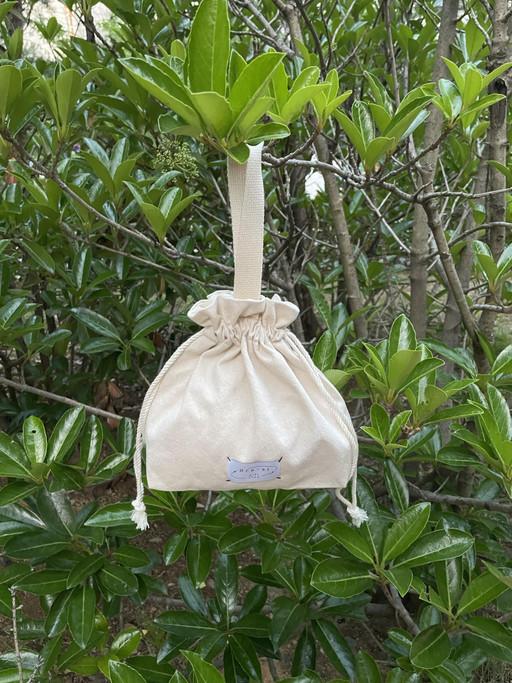 데일리 파우치 아이보리 / 복조리 파우치