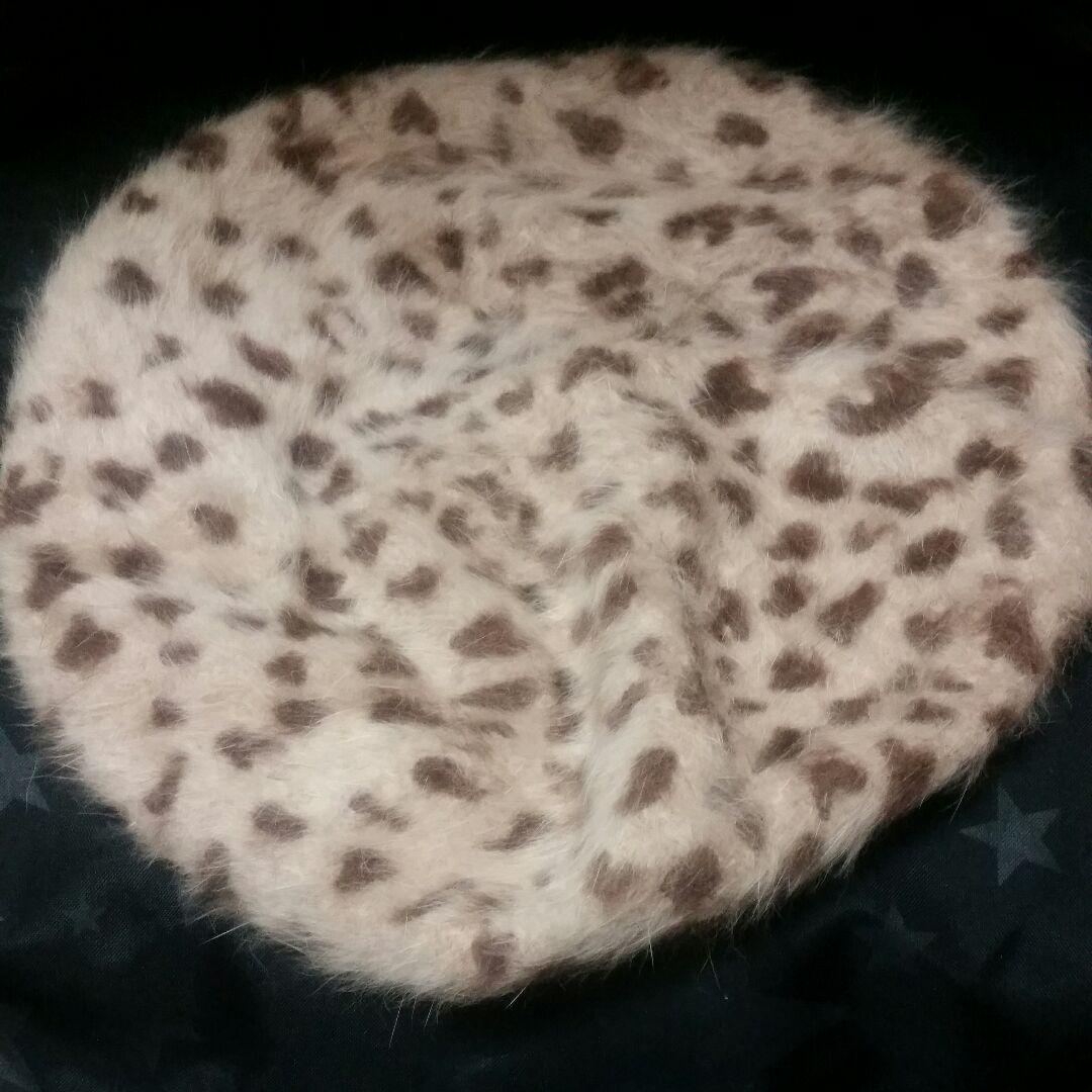 ☆新品未使用☆☆ヒョウ柄☆ベレー帽☆☆