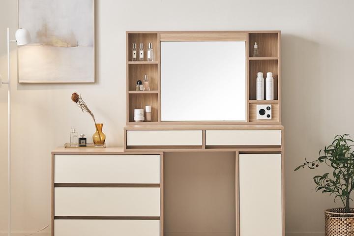 프레드 LED 확장형 화장대 2colors