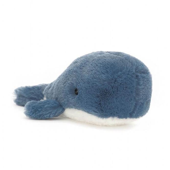 Jellycat Wavelly Whale Blue