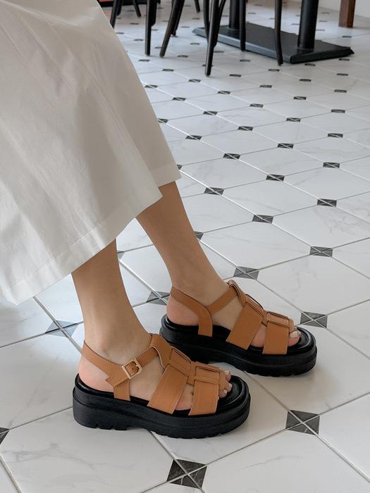 소가죽CHUNKY Sandal_Milen Vi21216_5.5cm