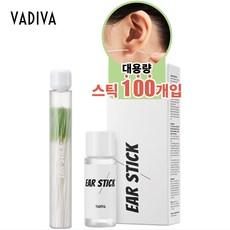 바디바 피어싱홀 클리너 이어스틱 100개입