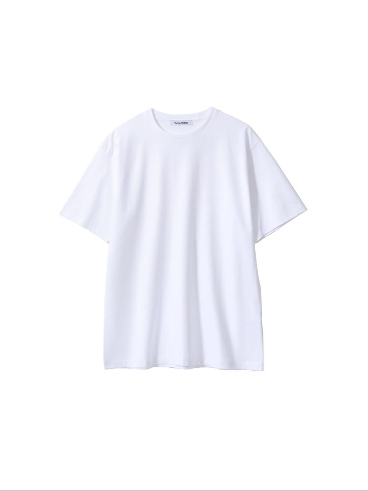 우드비 코튼 반팔티 화이트 (WOULDBE COTTON TEE WHITE)