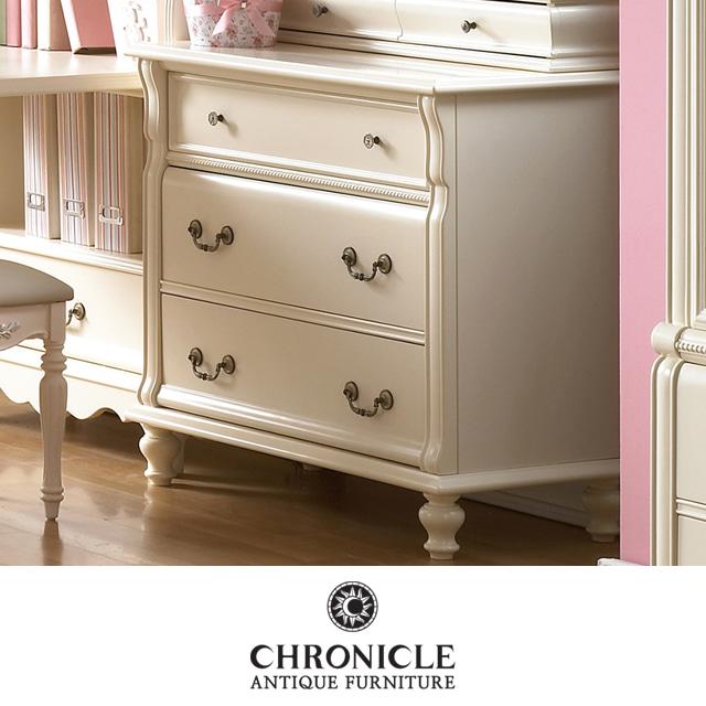 크로니클 화이트 엔틱서랍장 수입가구 서랍장