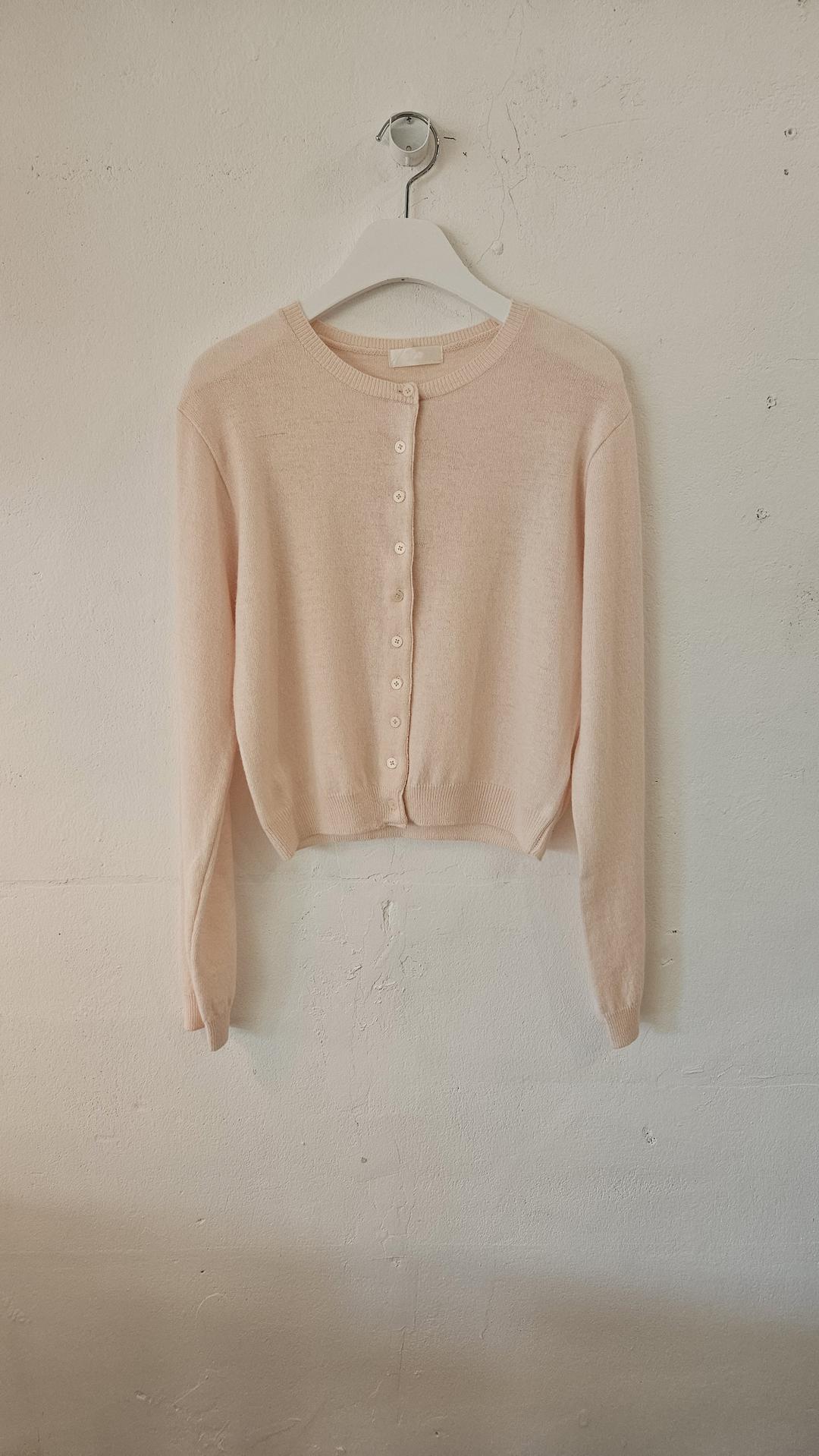 wool crop cardigan - 3 colors