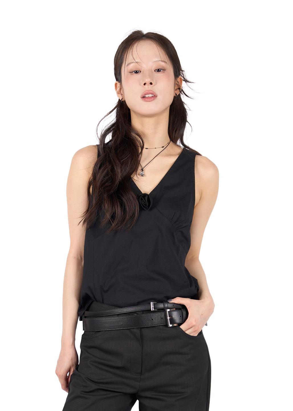 릿킴 CORSAGE BLOUSE