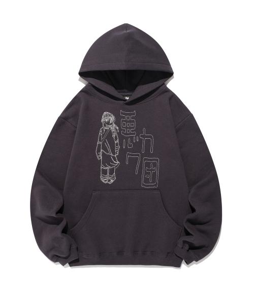 WARUKAWADAN HOODIE_DARK PURPLE(NG2FFUM403A)