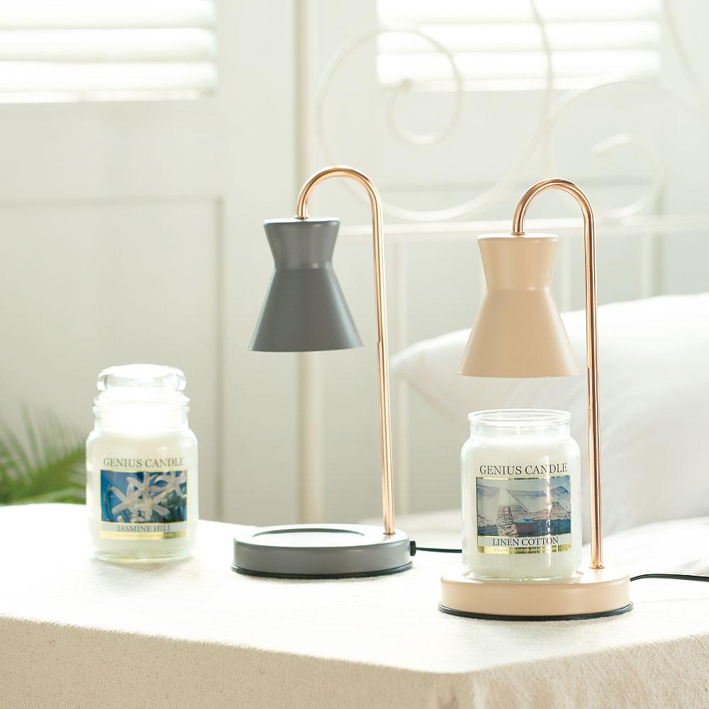 루체 캔들워머+지니어스 캔들 라지자+할로겐전구 2개 세트