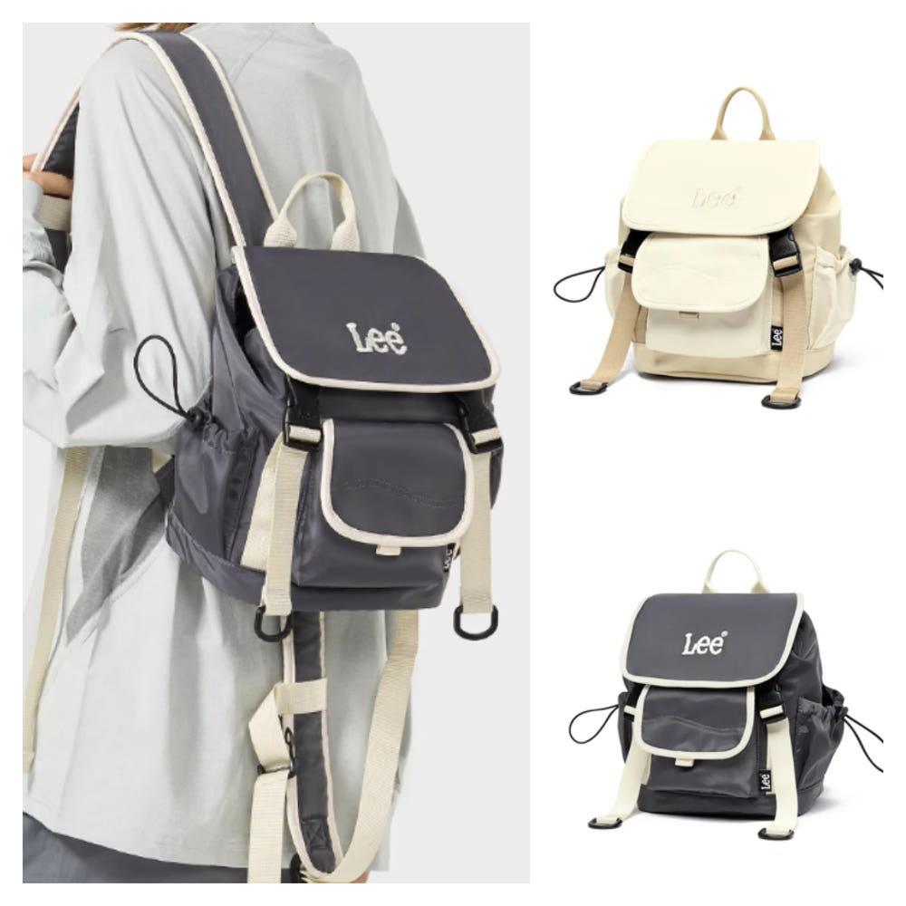 리 lee 백팩 미니 스트링 가벼운 버클 배낭