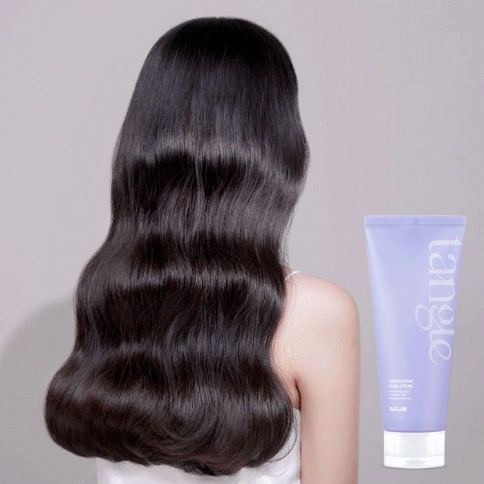 563랩 탱글착 컬 크림