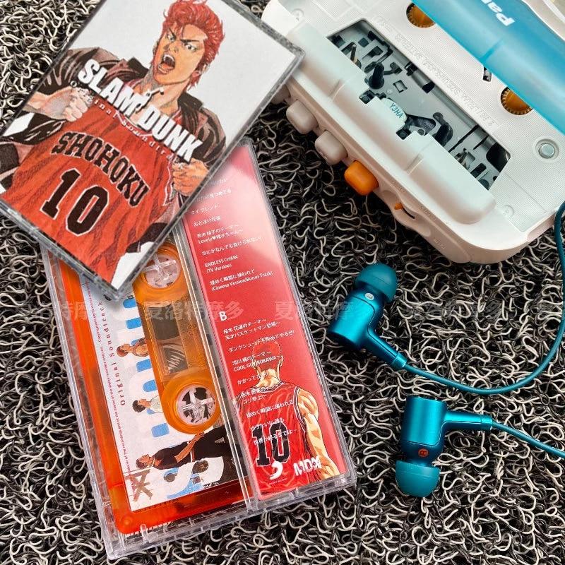 슬램덩크 음악 테이프 애니메이션 사운드트랙 음악 마그네틱 테이프, 만화 남성 여성 수집 레코드 완구 기념 생일 선물