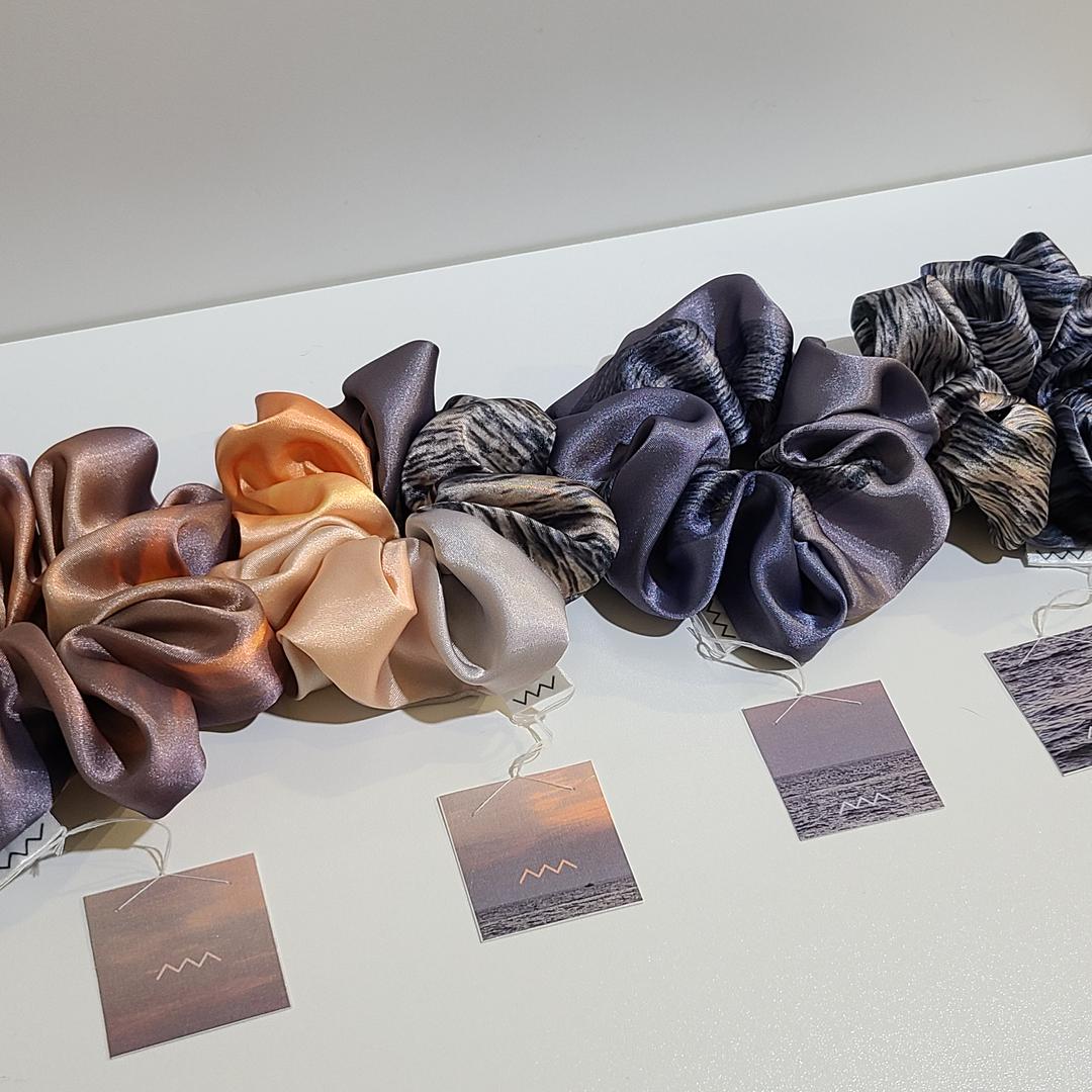 [아미뉴] P2_Sunset ocean scrunchy 4종