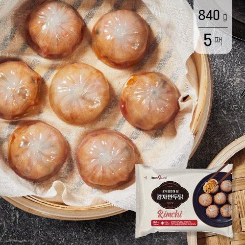 바디나인 내가 몸짱이 될 감자만두닭 김치맛 168g 5팩