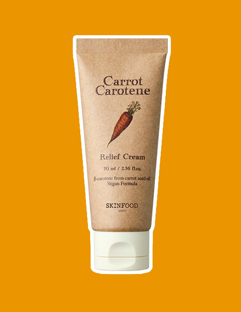 스킨푸드 [🥕당근크림/당근2종키트증정] 캐롯 카로틴 릴리프 크림 70ml_수분크림