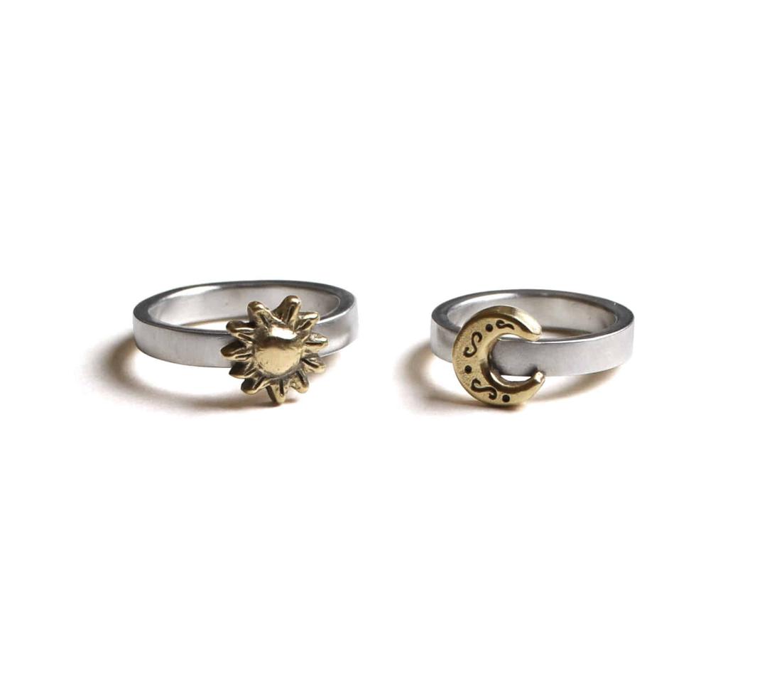 Sun & Moon Nature Ring (thin ver.)