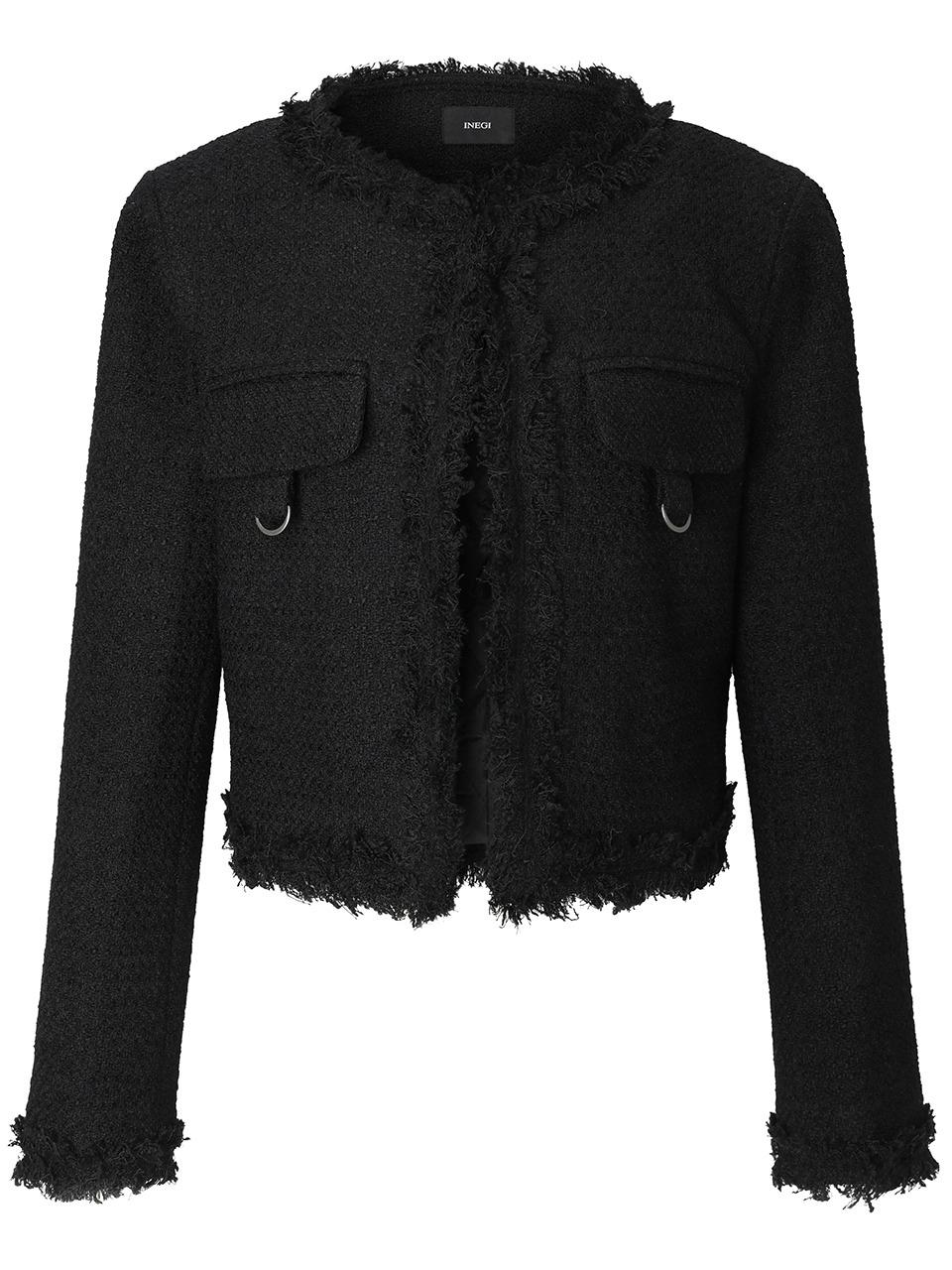 Ring Tweed Jacket (black)