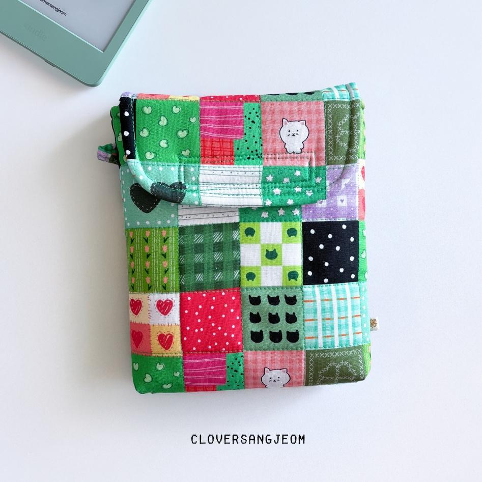 말차캣  하트똥꼬캣 파우치