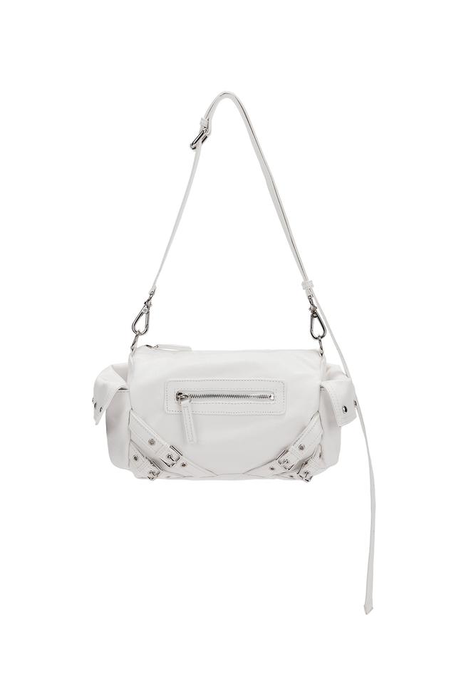 라츠유 라츠유(LOTSYOU) Nostalgia chubby Backpack White