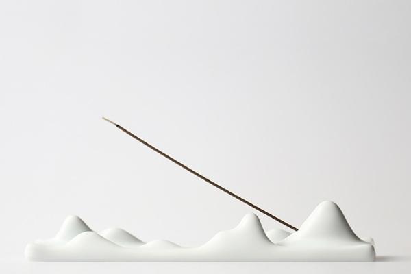 하얀 산맥 인센스 홀더 인테리어 집들이 선물