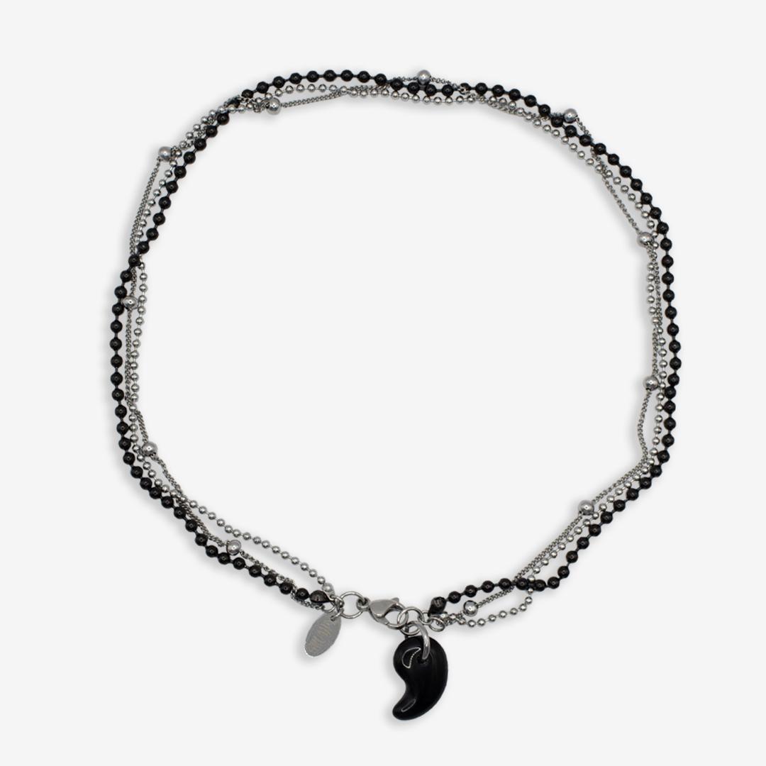 Comma Ball Mix Necklace