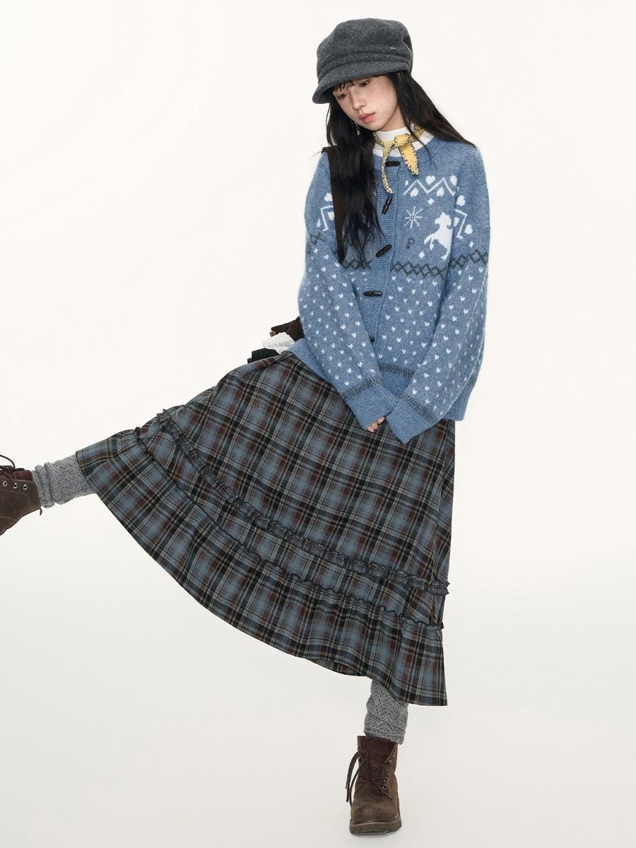 TAKEANAP Countryside Charm Skirt (2color)