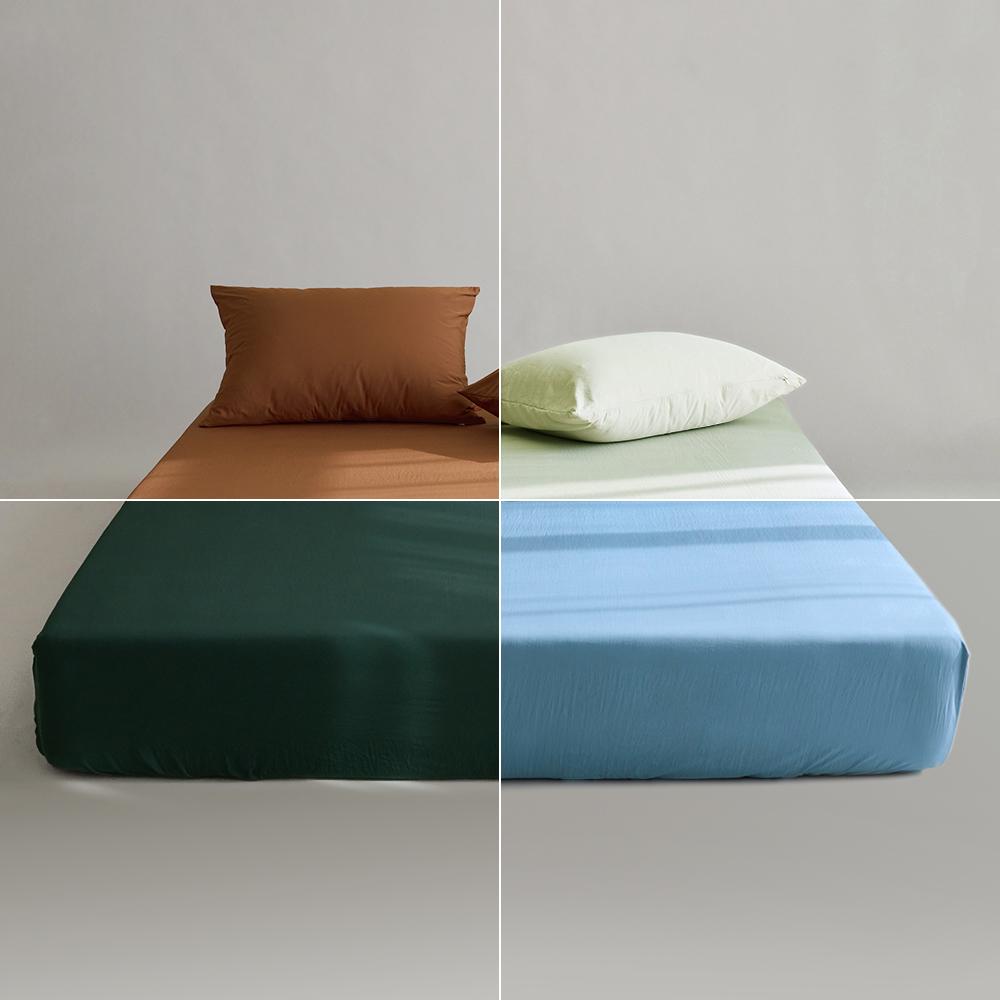 먼지없는 알러지케어 높은 34cm 침대 매트리스커버 S/SS Q K LK 10colors