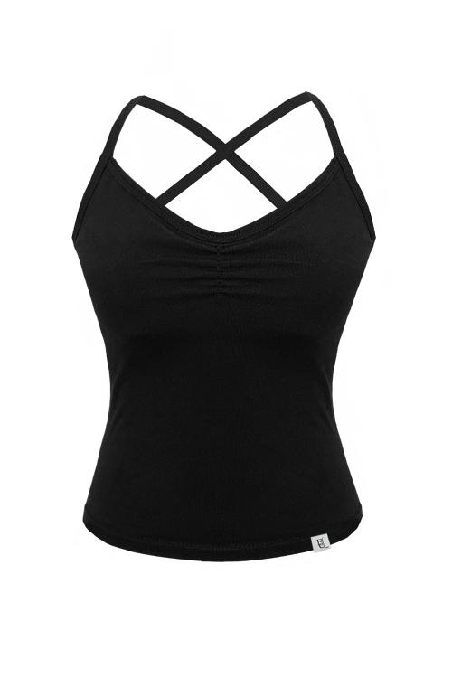 BALLERINA SLEEVELESS-BLACK