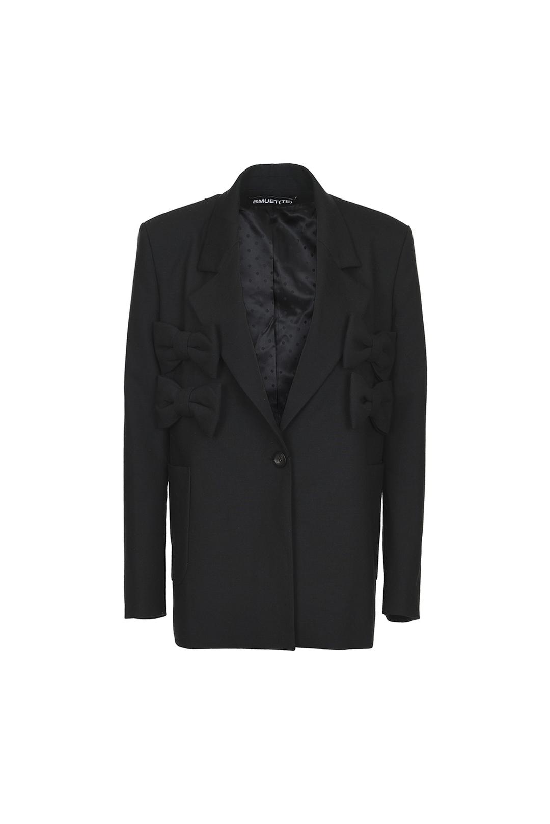 PRE ORDER 리본 디테일 울 자켓