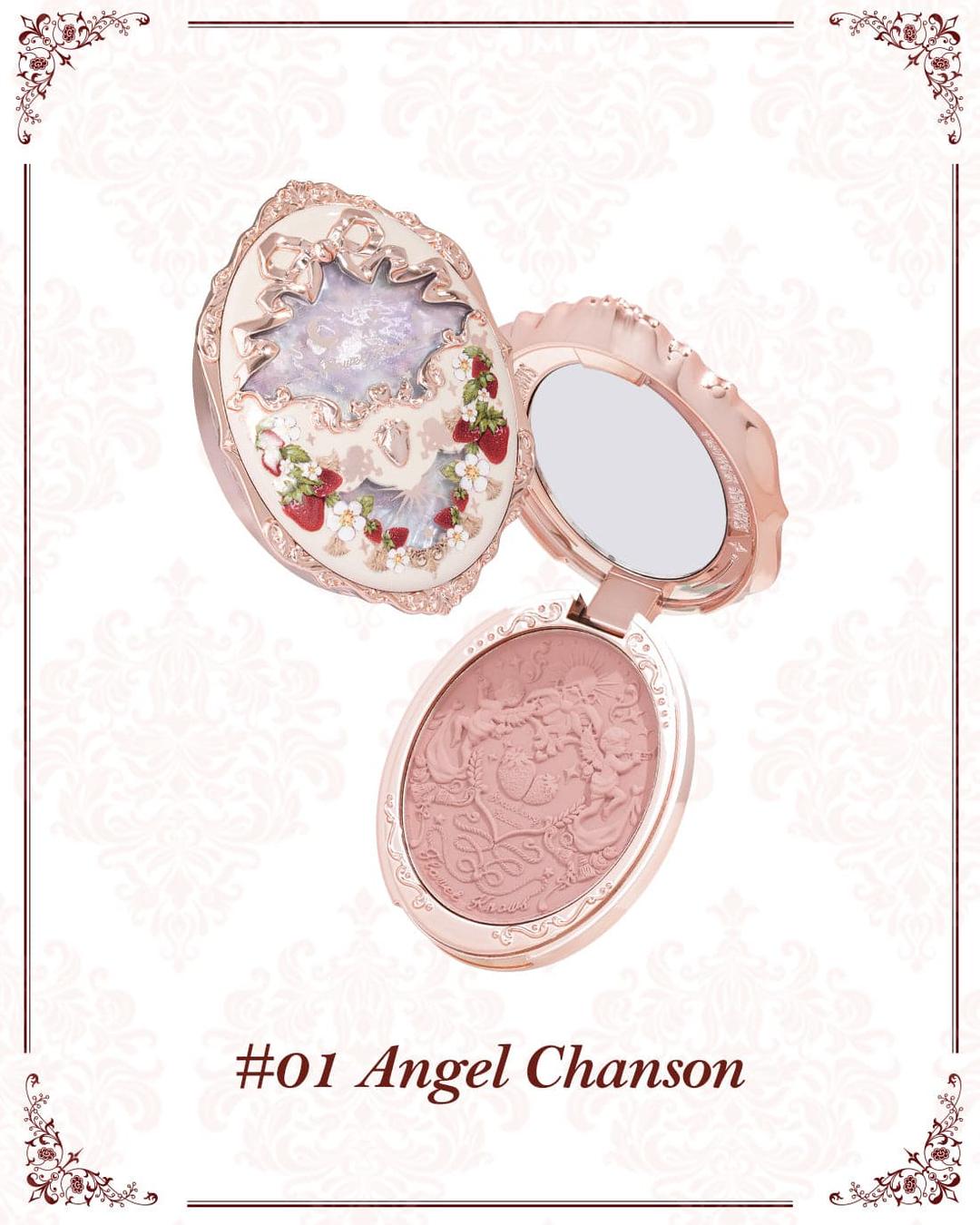 Strawberry Rococo Embossed Blush - 01 Angel Chanson